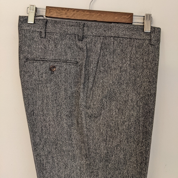 HART SCHAFFNER MARX Tailored Dress Pants, Grey - Picture 2 of 12